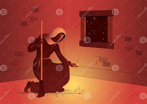 Bible Stories - the Parable of the Lost Coin Stock Vector ...