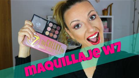 Maquillaje Low Cost Con Productos W7 Youtube