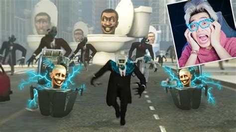 Animation Skibidi Toilet Robot Mengendalikan Cctvman Semua Manusia