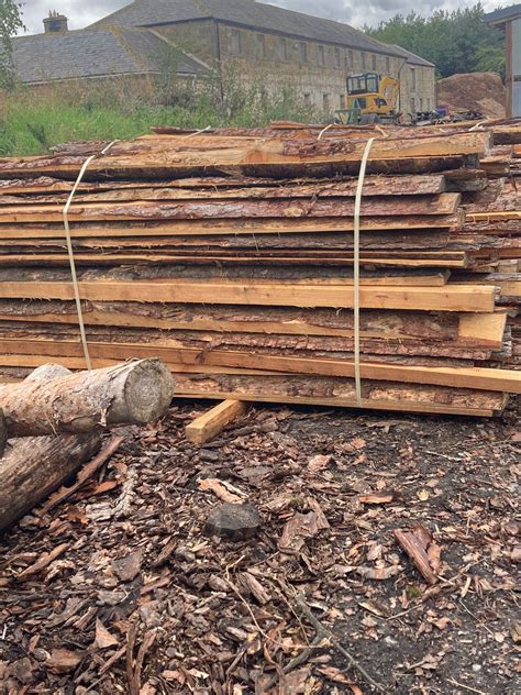 Offcut larch timber bundle - Northumberland Logs