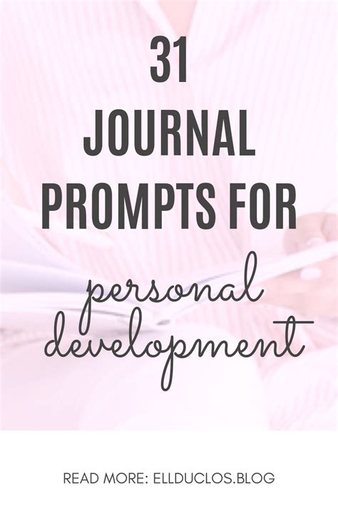 Journal Prompts For Personal Growth Discovery Artofit