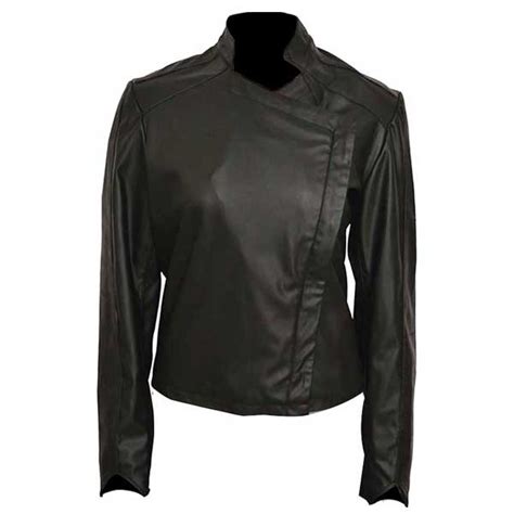 Gotham Tabitha Galavan Jessica Lucas Black Leather Jacket Leather