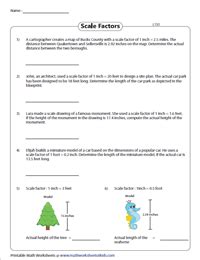 Scale Drawings Worksheet Th Grade Support Worksheet