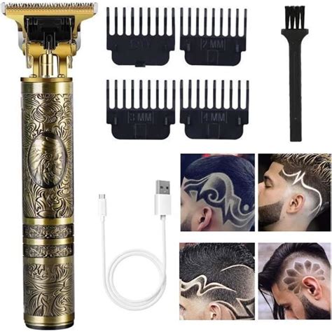 Tondeuse Cheveux Hommes Tondeuse Barbe Electriques Professionnelle