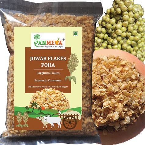 Jowar Sorghum Flakes Poha Ranmeva