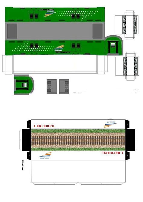 blog serba guna: Papercraft Kereta Api Indonesia