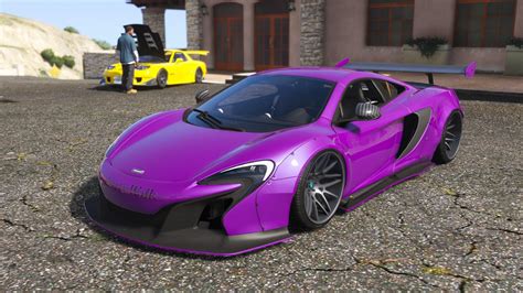 2015 Mclaren 650s Coupe Liberty Walk Addons Tuning Gta5