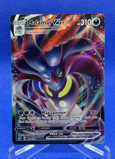 Pokémon TCG Malamar VMAX Rebel Clash 122 192 Holo Ultra Rare for sale