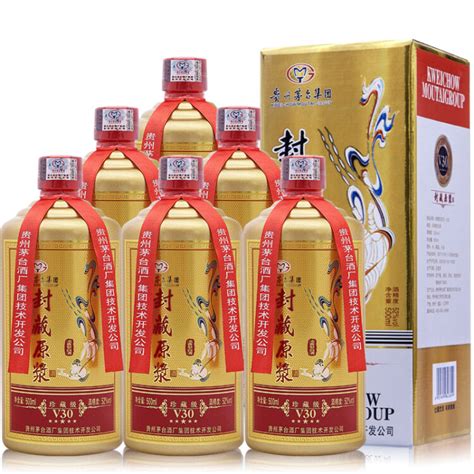 贵州茅台酒厂技开 封藏原浆酒珍藏级v30 52度 500ml6瓶 整箱装【图片 价格 品牌 评论】 京东