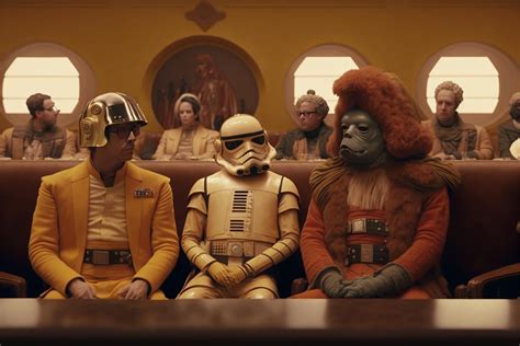 Star Wars By Wes Anderson Rmidjourney