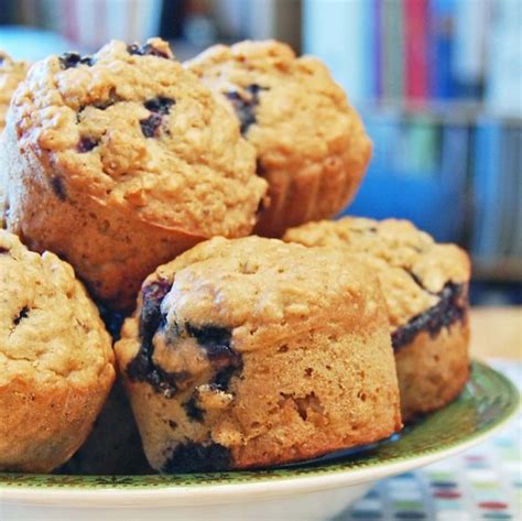 Muffins Aux Bleuets Et Au Citron