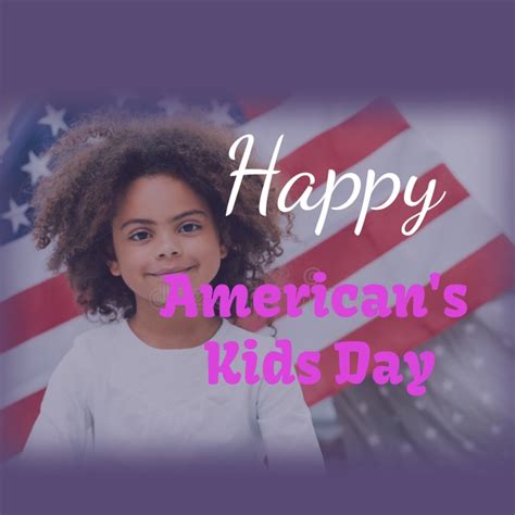 Happy American Kids Day Template Postermywall