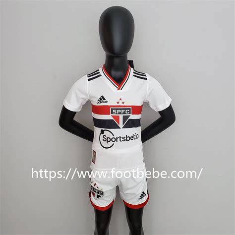 Maillot de foot São Paulo Enfant 2022 2023 domicile Footbebe