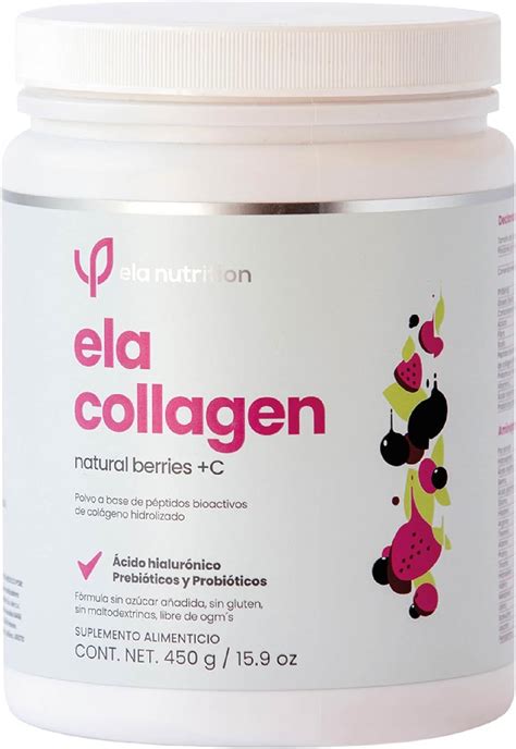 Ela Nutrition Ela Collagen Natural Berries C P Ptidos