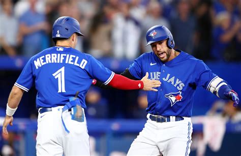 Springers Two Run Homer Helps Blue Jays Split Doubleheader Against