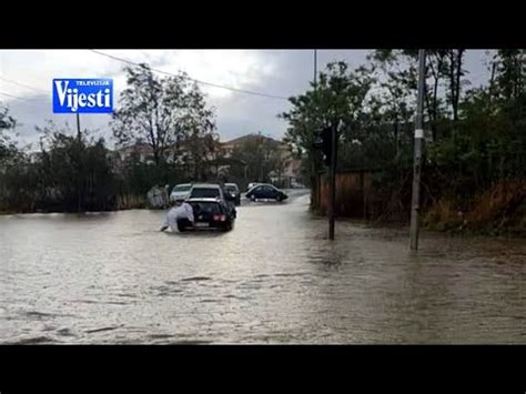 VIJESTI U POLA 7 POPLAVE PODGORICA Vijesti Online YouTube