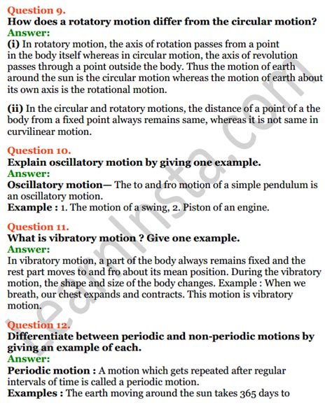 Selina Concise Physics Class 7 Icse Solutions Chapter 2 Motion Ncert Mcq