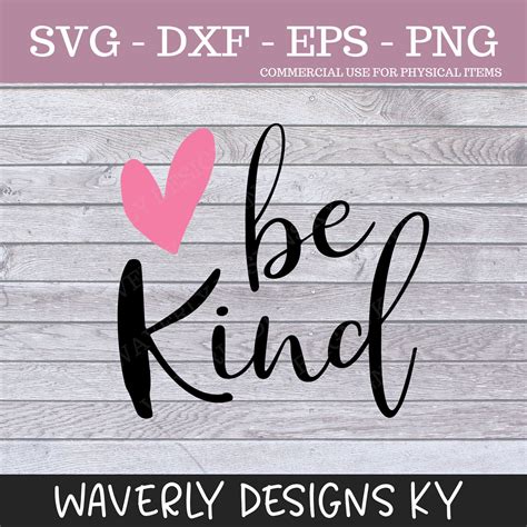 Be Kind Svg Kind Svg Positive Svg Inspirational Quotes Svg - Etsy | Svg ...