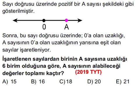 Tyt Sayılar Ve Temel Kavramlar Çıkmış Sorular 1 Sayfa 5 Eğitim