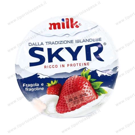 Yogurt Milk Skyr Fragola E Fragoline Gr 150 Tiportolaspesa It