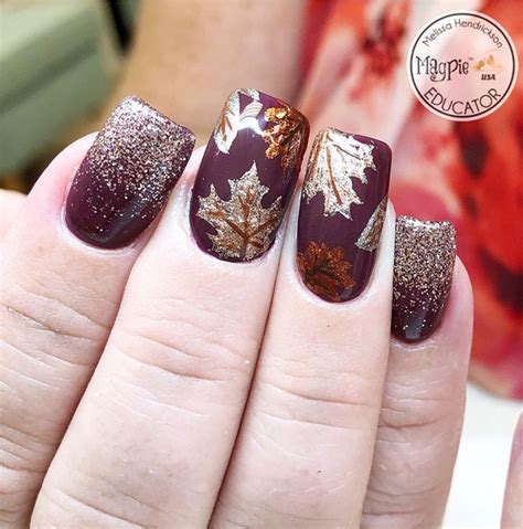 30 Stunning Thanksgiving Nail Design Ideas For 2023 The Glossychic