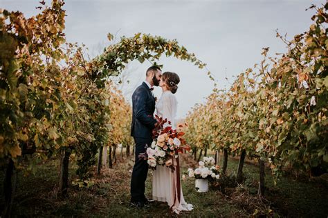 Autumn might be the prettiest time for an Italian winery wedding