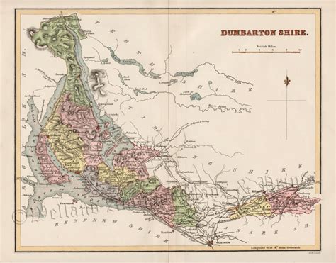 Scottish Counties Regions Archives Welland Antique Maps