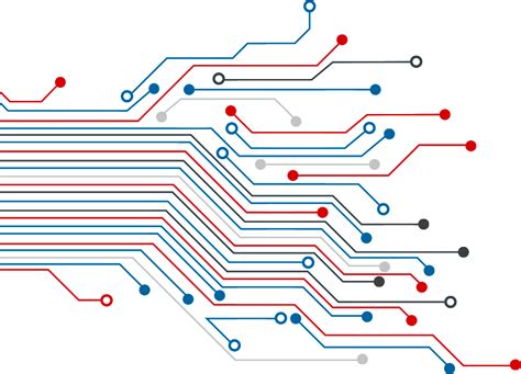 Download Transparent Línea De Circuito Circuit Background Vector Pngkit