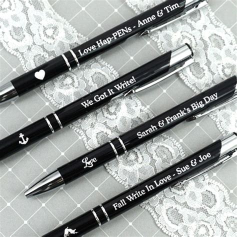 Wedding Favor Pens Wedding Welcome Bags Personalized Pen | Etsy