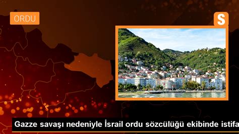 İsrail Ordu Sözcüsü nün ekibinde istifa dalgası Son Dakika