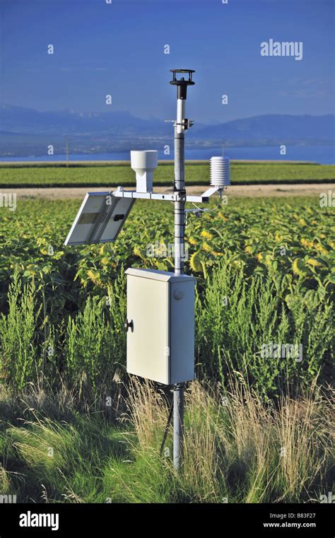 Automatic Weather Station Stock Photo Alamy