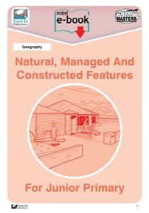 Geography Natural Managed Constructed Features Jnr Worksheets