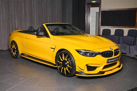 Yellow M4 Convertible By AC Schnitzer BMW Car Tuning