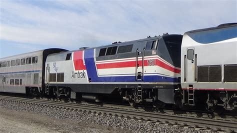 Amtrak Heritage Units And Th Anniversary Plus Special Varnish Youtube