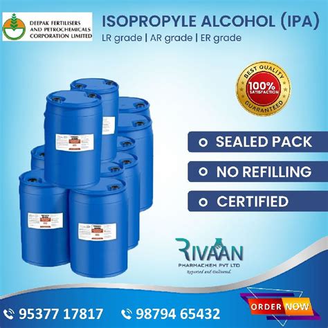 Isopropyl Alcohol Suppliers In Gujarat India Visit Now