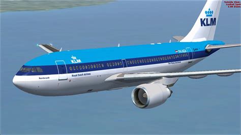 Klm Royal Dutch Airlines Airbus A310 203 For Fsx