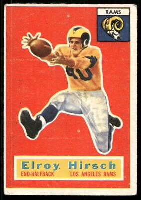 Topps Elroy Hirsch Los Angeles Rams Vg Vgex Set Break Ebay