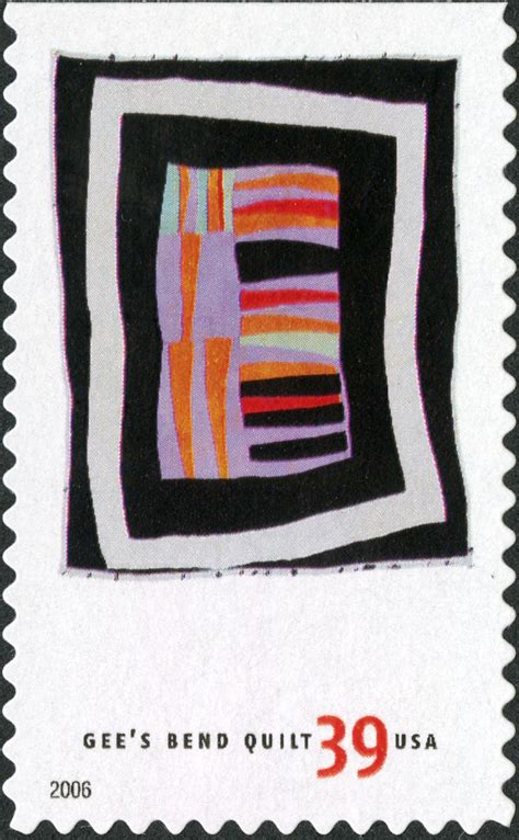 Modern U S Stamps Scott 4089 4098 39c Gees Bend Quilts DSB