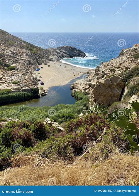 Secret Beach Spot in Greece Stock Image - Image of vacation, lifestyle