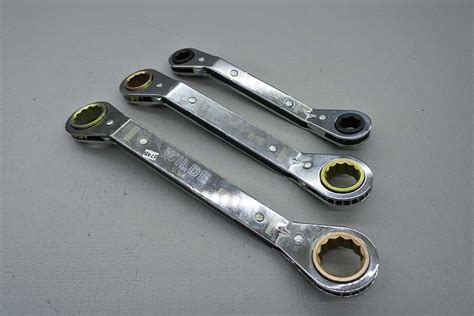 Wilde USA Metric Ratchet Spanners NOS Tool Exchange