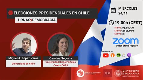 Urnas Y Democracia Elecciones Presidenciales En Chile Acpa