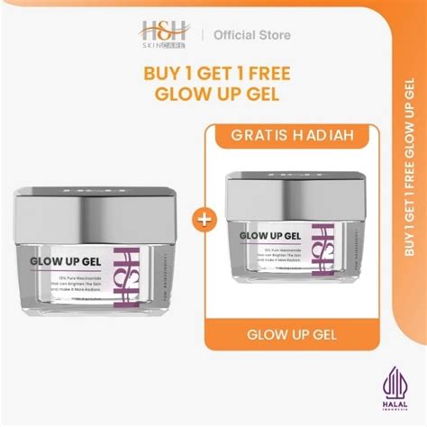 Jual H H GLOW UP GEL 10 Niacinamide Super Brightening HnH By Dr Kamila