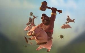 Clash Of Clans Hog Rider