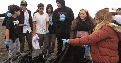 Niños y niñas de San Pedro de la Paz dan ejemplo con limpieza en la