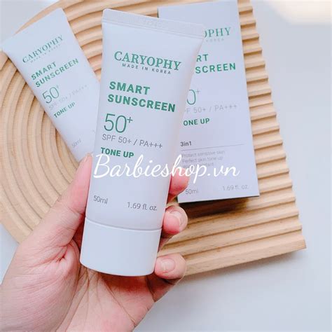 Kem Ch Ng N Ng Caryophy Smart Sunscreen Tone Up Smart Moist Sunscreen