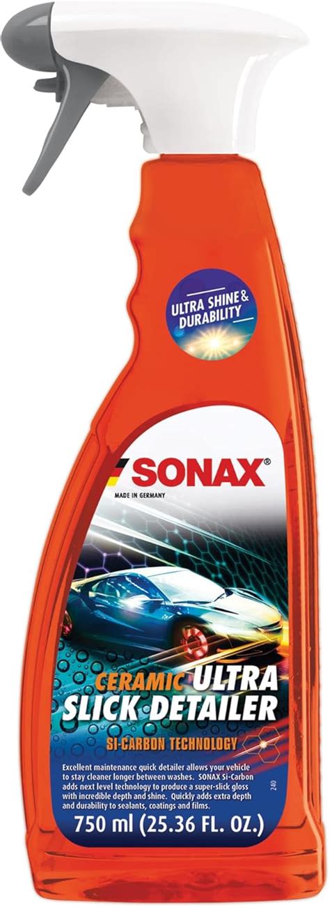 Amazon Sonax Ceramic Ultra Slick Detailer Ceramic Quick Spray