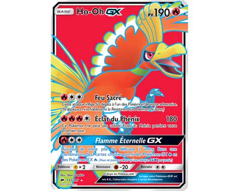 Ho Oh Hx Pv Soleil Et Lune Ombres Ardentes Acheter Des