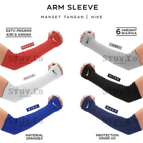 jual armsleve manset tangan arm sleeve hansock pelindung tangan sepeda