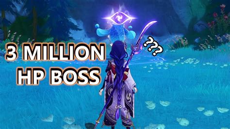 Fighting The Million Hp Boss In Fontaine Youtube