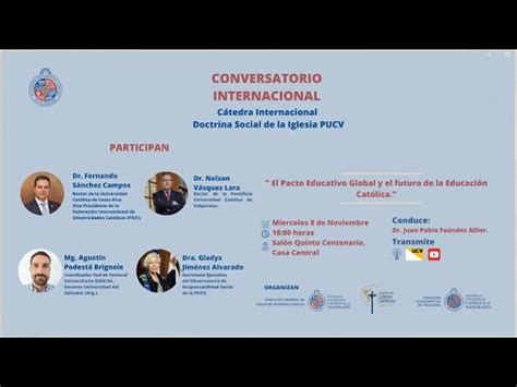 Conversatorio Internacional El Pacto Educativo Global Y El Futuro De